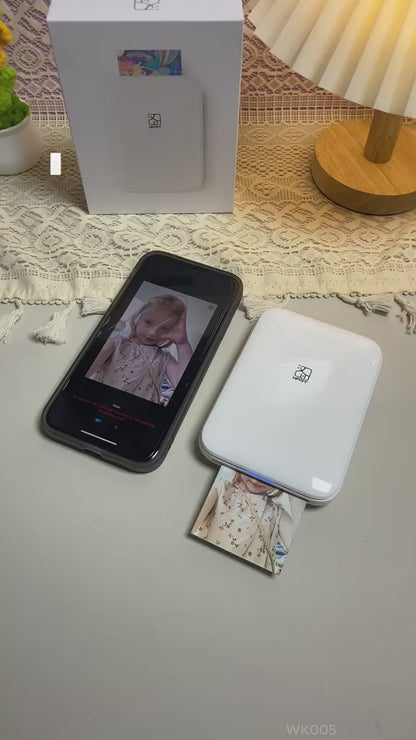 Portable Full Color Wireless Photo Printer